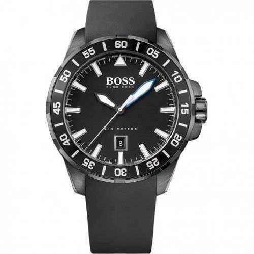 Image of Hugo Boss Deep Ocean IP Sort Quartz herre ur, model 1513229